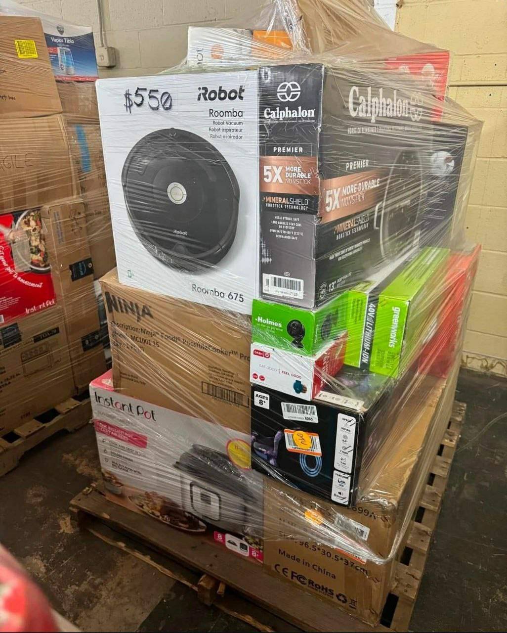 mixed general merchandise pallets mixed general merchandise pallets