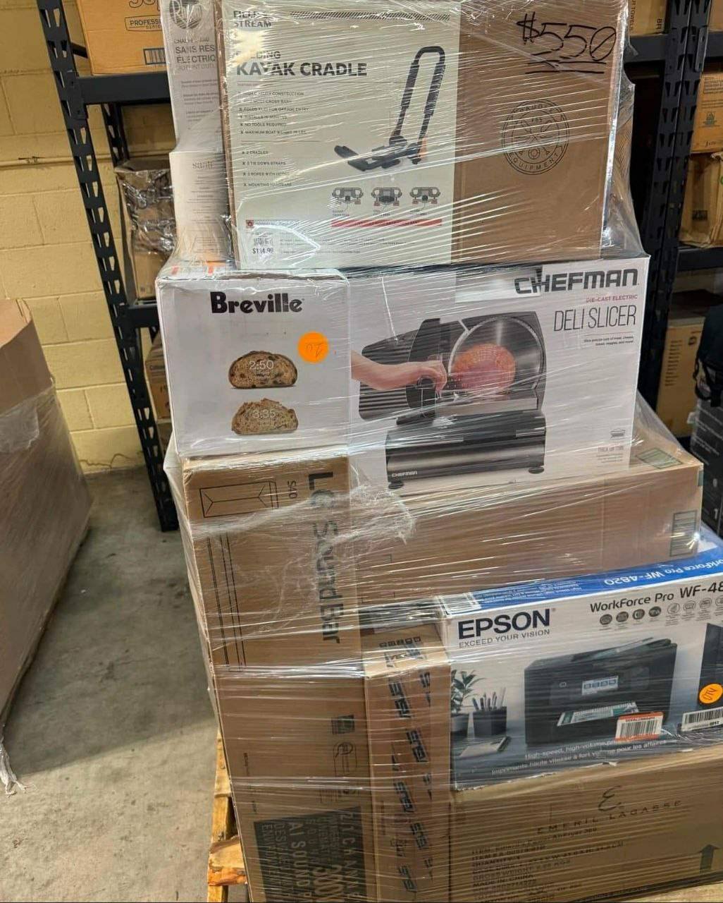 mixed general merchandise pallets mixed general merchandise pallets