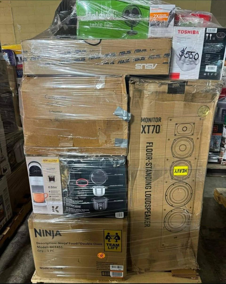 mixed general merchandise pallets mixed general merchandise pallets