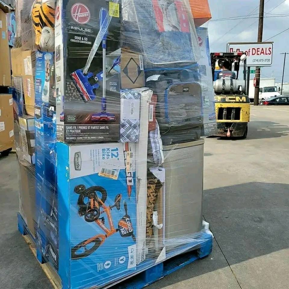 mixed general merchandise pallets mixed general merchandise pallets