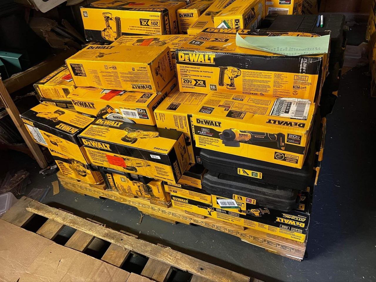 dewalt tool pallets bulk liquidation sales dewalt tool pallets bulk liquidation sales
