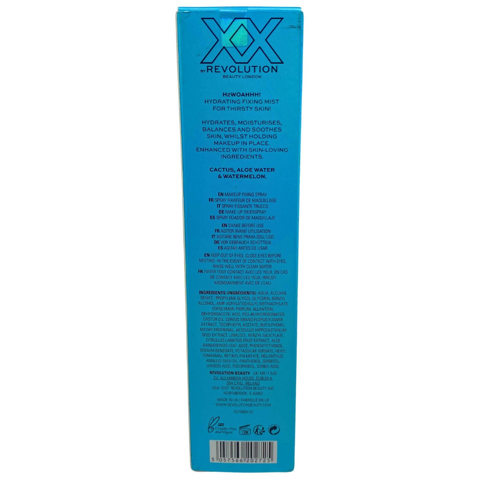 xx revolution hydra fixx hydrating fixing mist 3.38oz (28 pcs lot) xx revolution hydra fixx hydrating fixing mist 3.38oz (28 pcs lot)